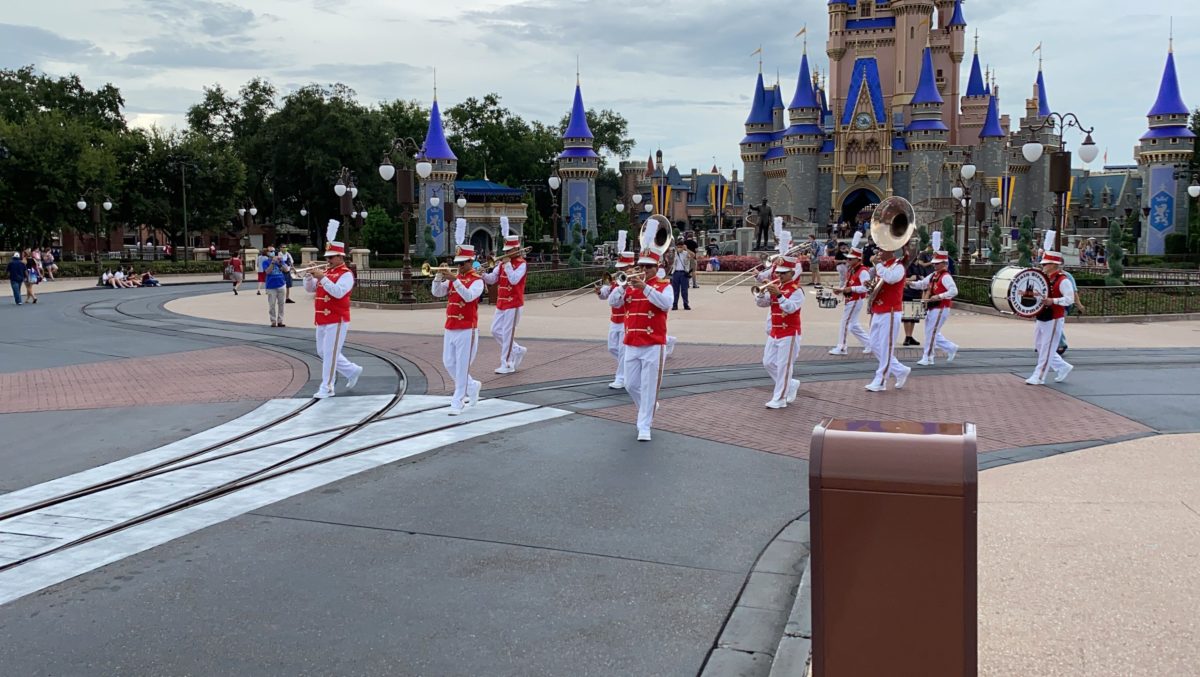 main street philharmonic marching band magic kingdom reopening 5