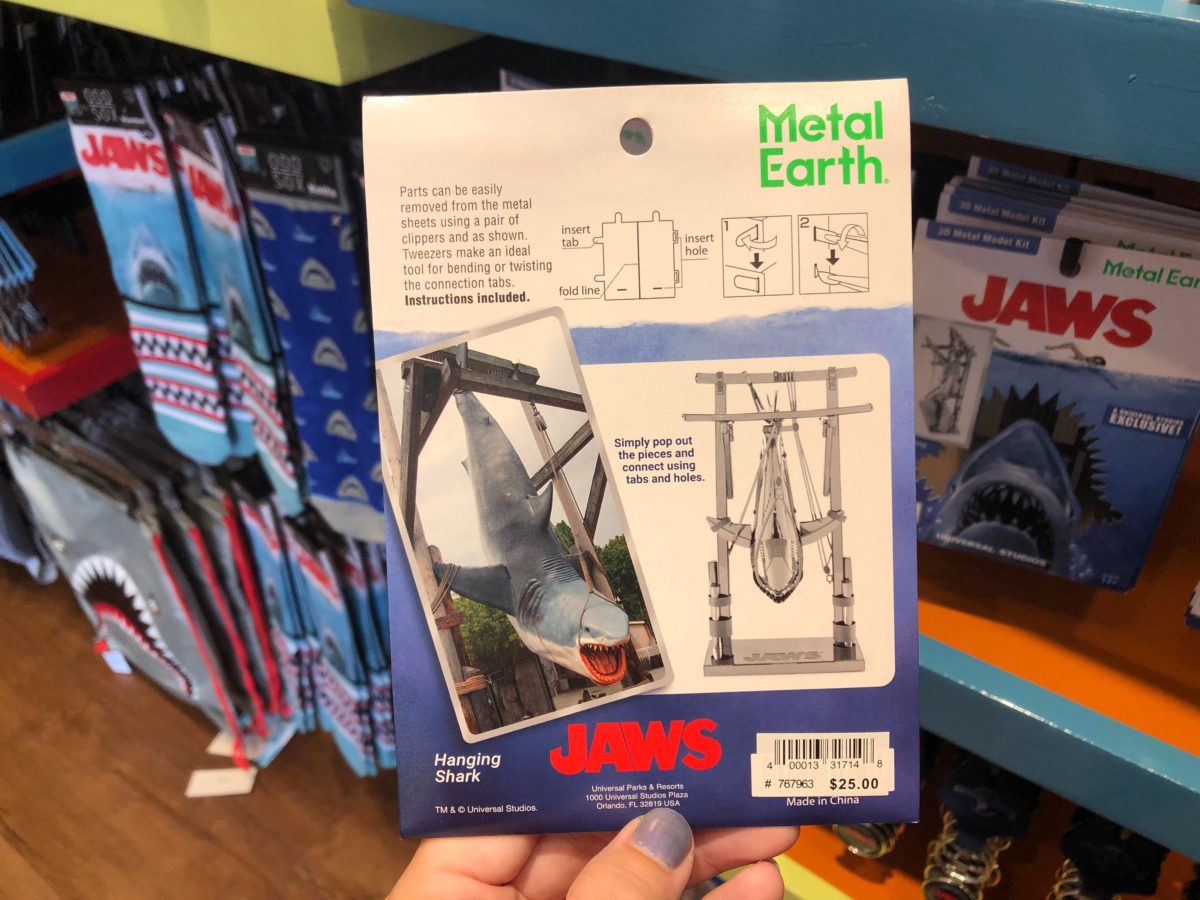 Universal Studios Exclusive Jaws Metal Earth Model Kit