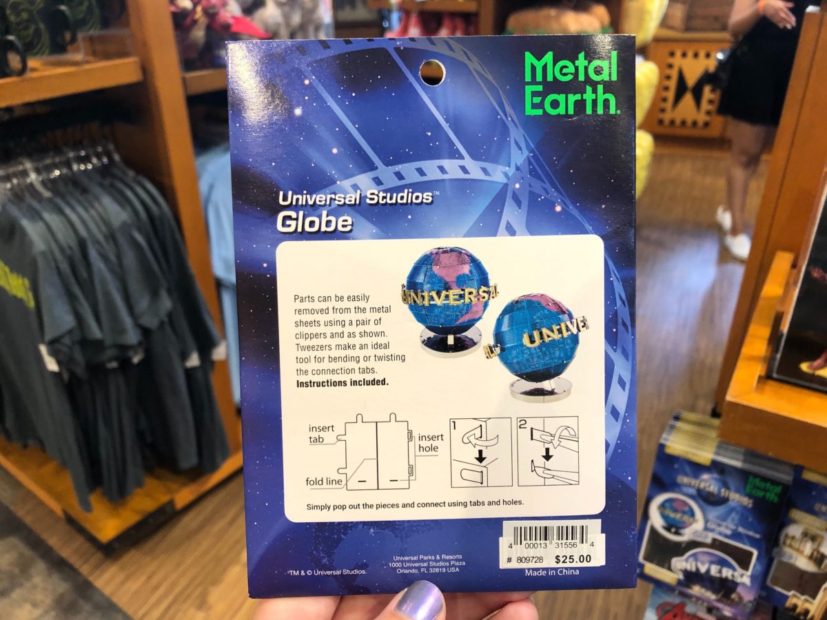 PHOTOS: Construct Your Own Mini Park Icons With These Universal Studios- Exclusive 3D Model Kits by Metal Earth - WDW News Today