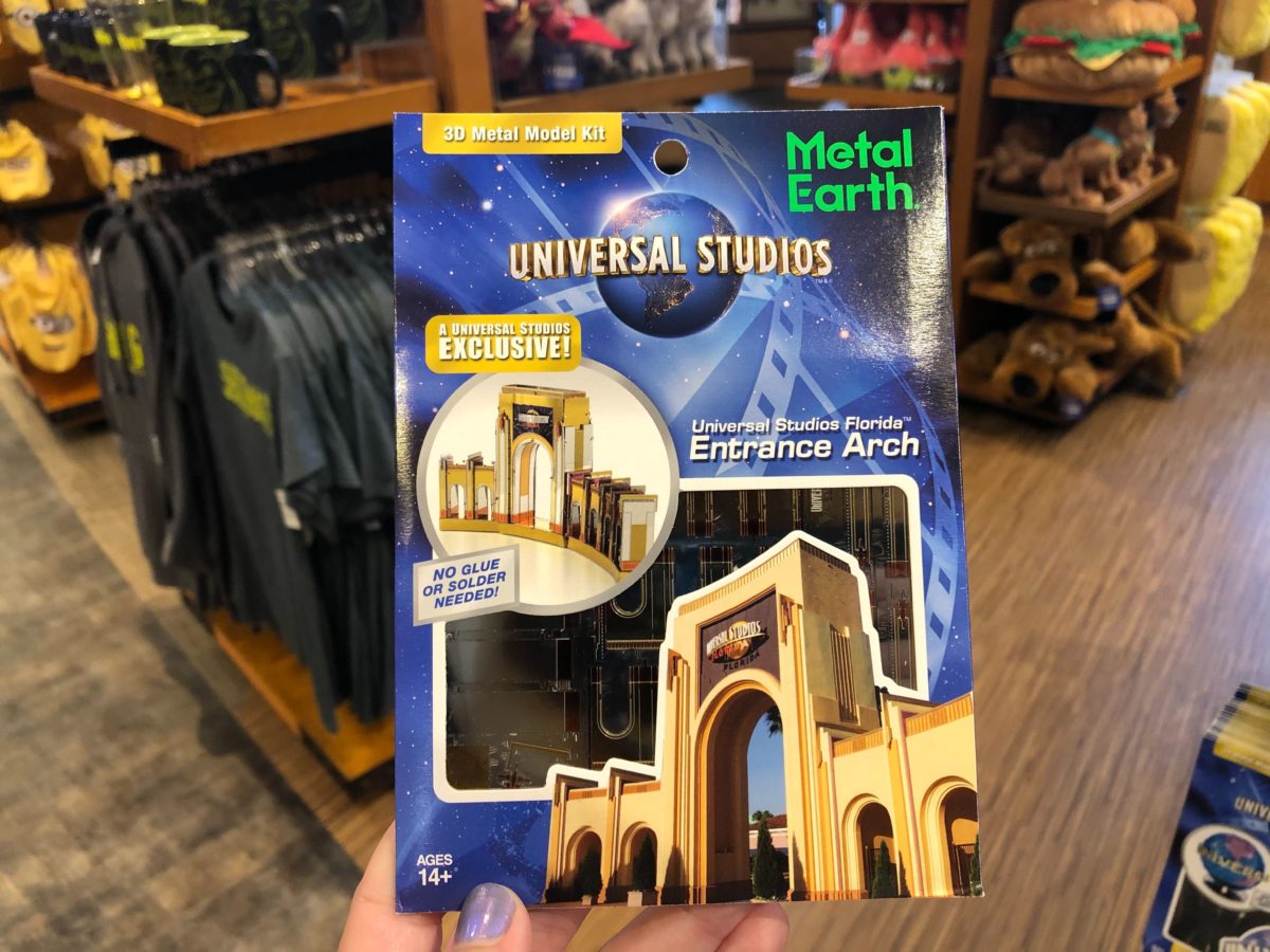 PHOTOS: Construct Your Own Mini Park Icons With These Universal Studios- Exclusive 3D Model Kits by Metal Earth - WDW News Today