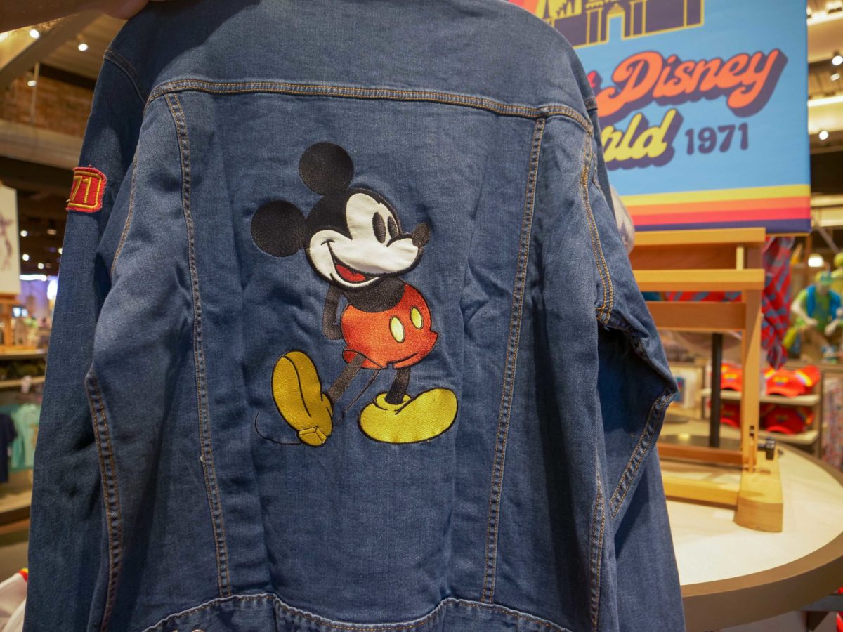 Mickey mouse jeans clearance jacket