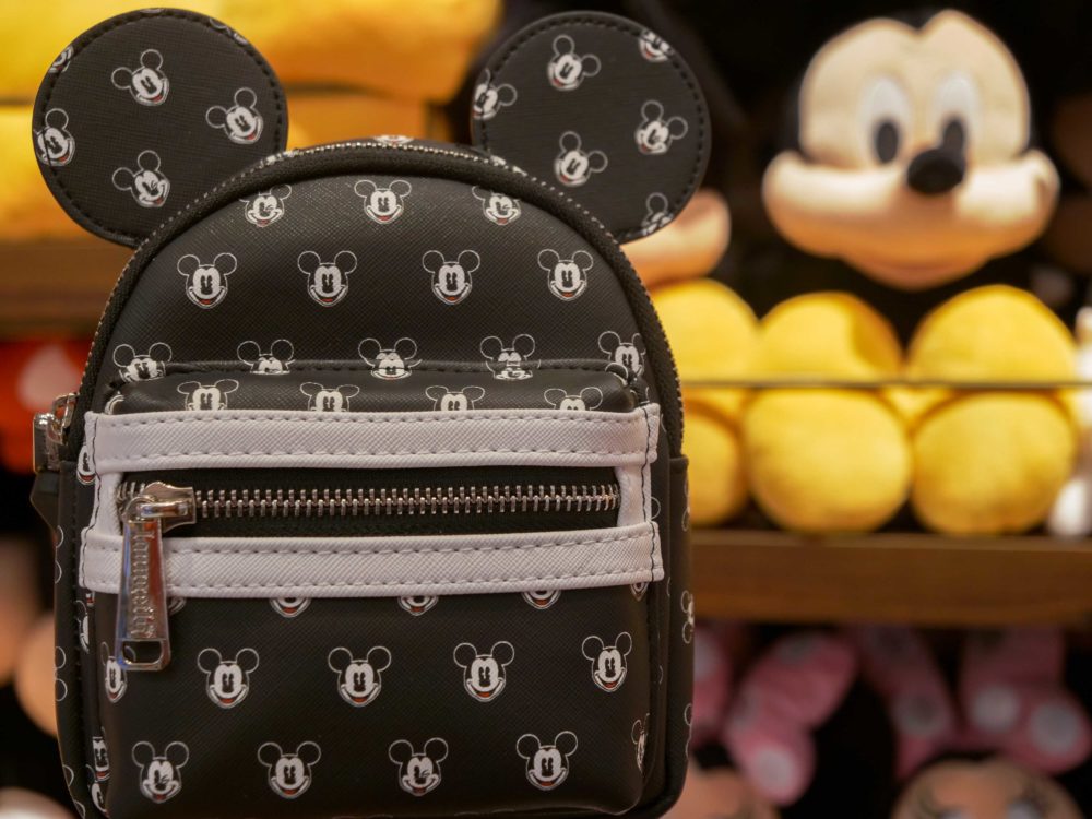 mickey classic ear loungefly wristlet