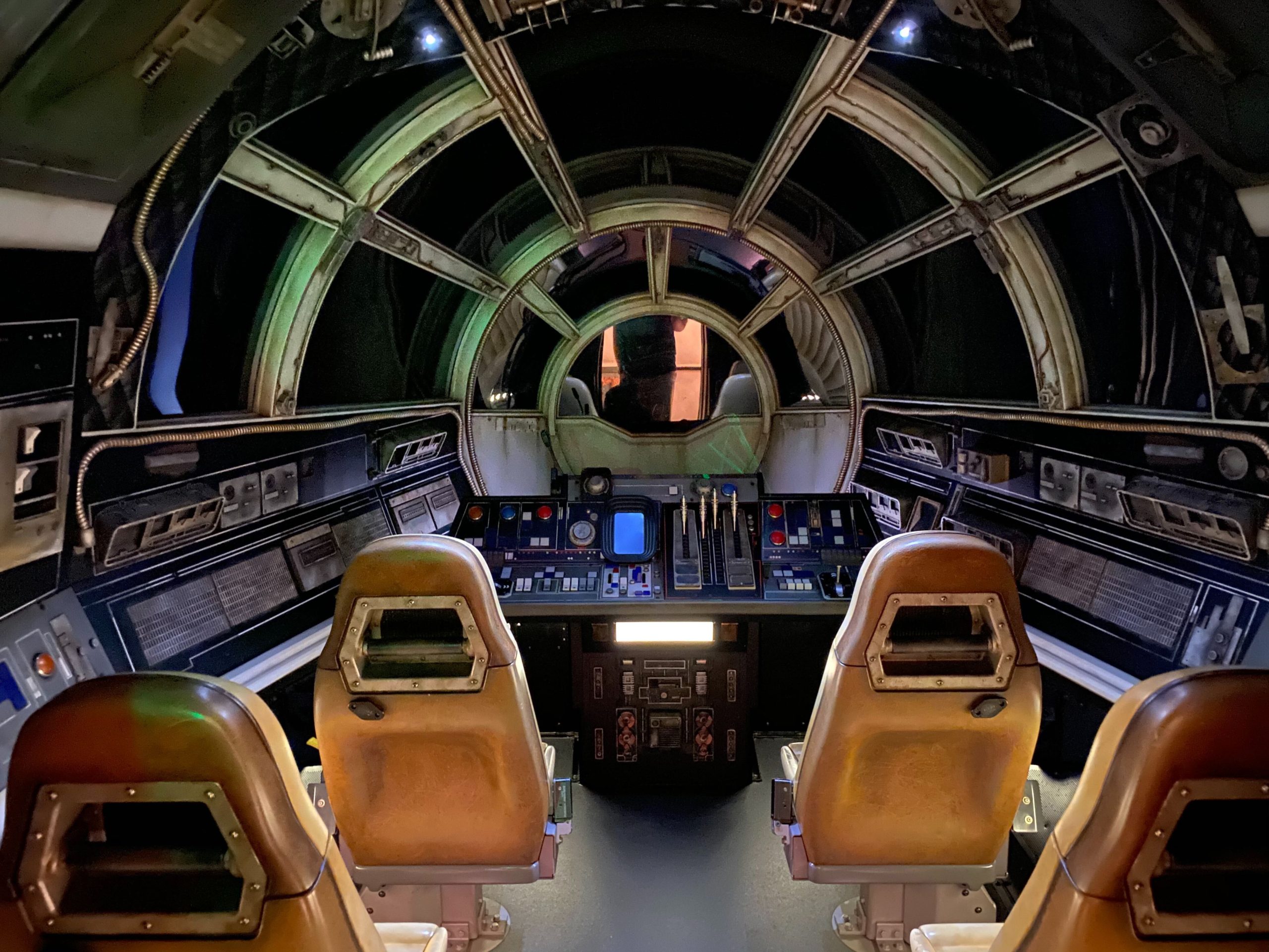 full scale millennium falcon cockpit