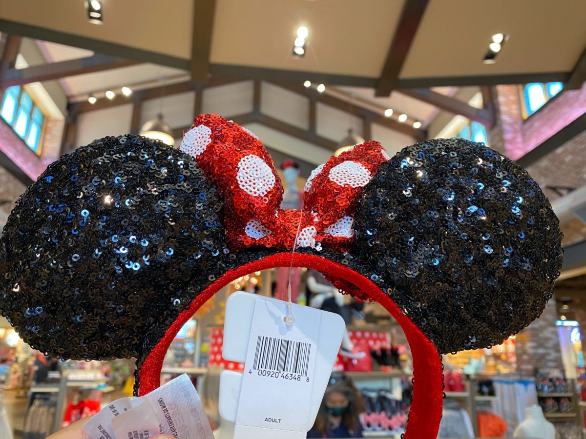 PHOTOS: New Classic Sequin Minnie Mouse Ears Sparkle at Disney Springs - WDW  News Today