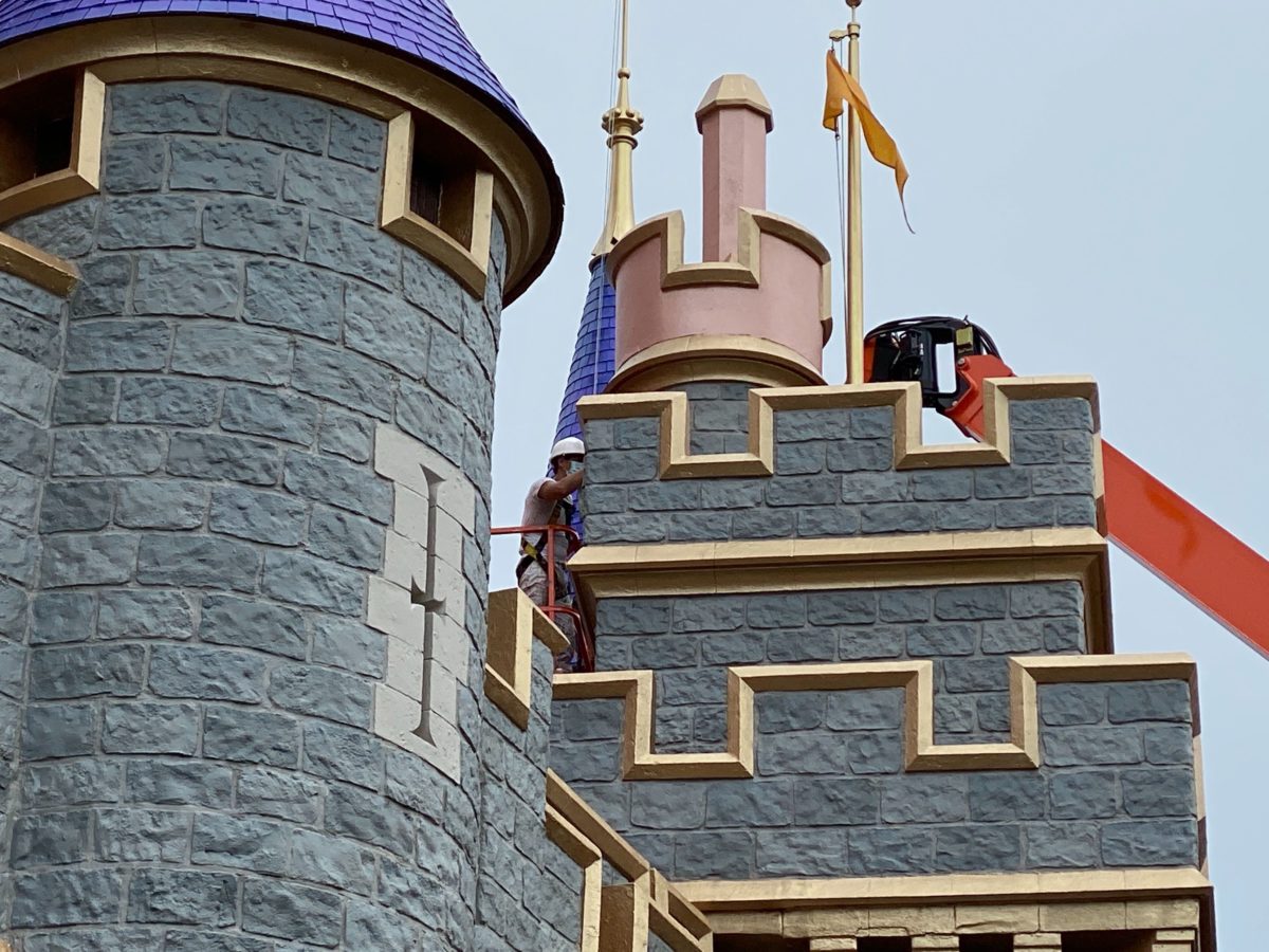 castle repainting