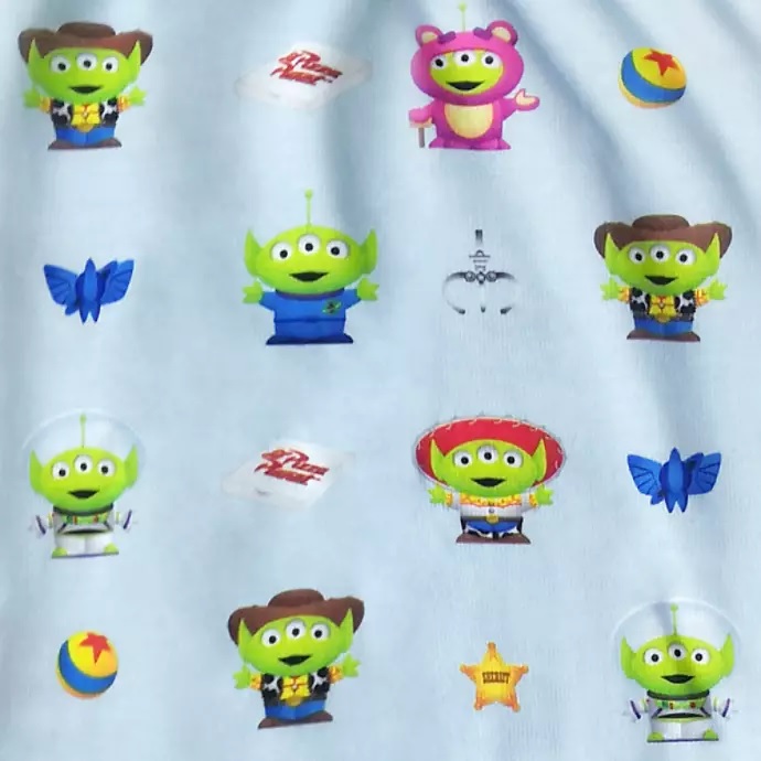 Pixar Alien Remix Cotton Fabric