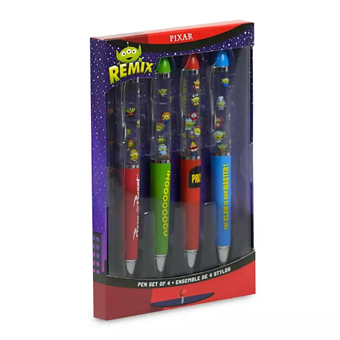 pixar toy story alien remix collection pen set shopdisney 2