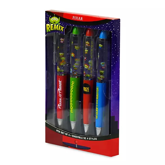 pixar toy story alien remix collection pen set shopdisney 3