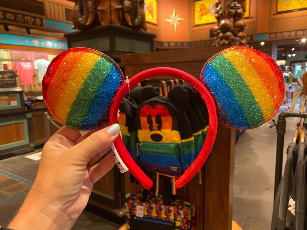 rainbow disney mickey ears