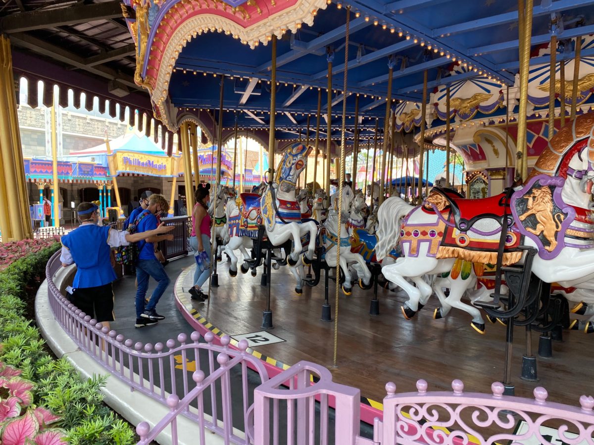 PHOTOS: Prince Charming Regal Carrousel Reopens in the Magic Kingdom