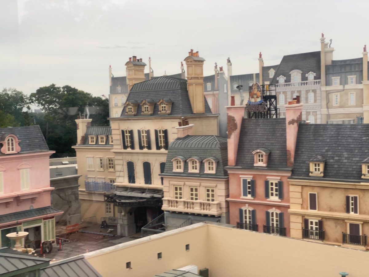 PHOTOS Construction of EPCOT's France Pavilion Expansion and Remy's