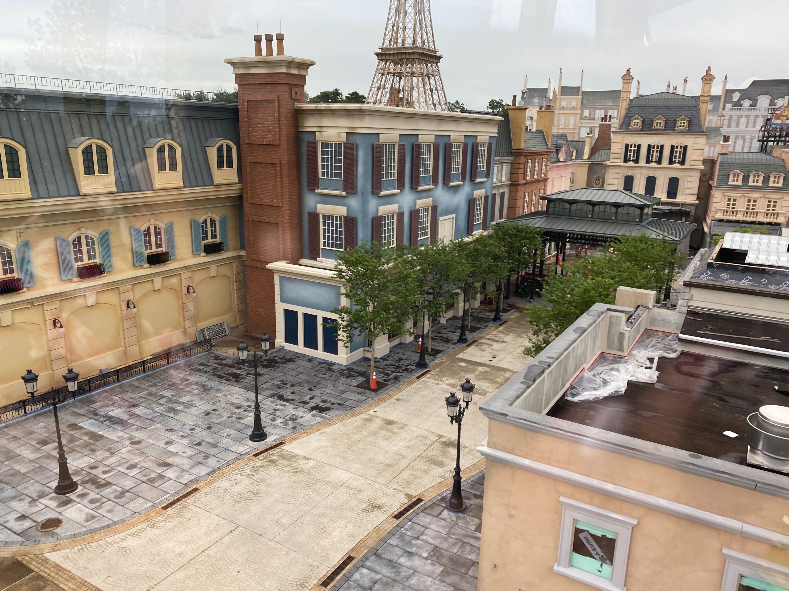 PHOTOS: Construction of EPCOT's France Pavilion Expansion and ...