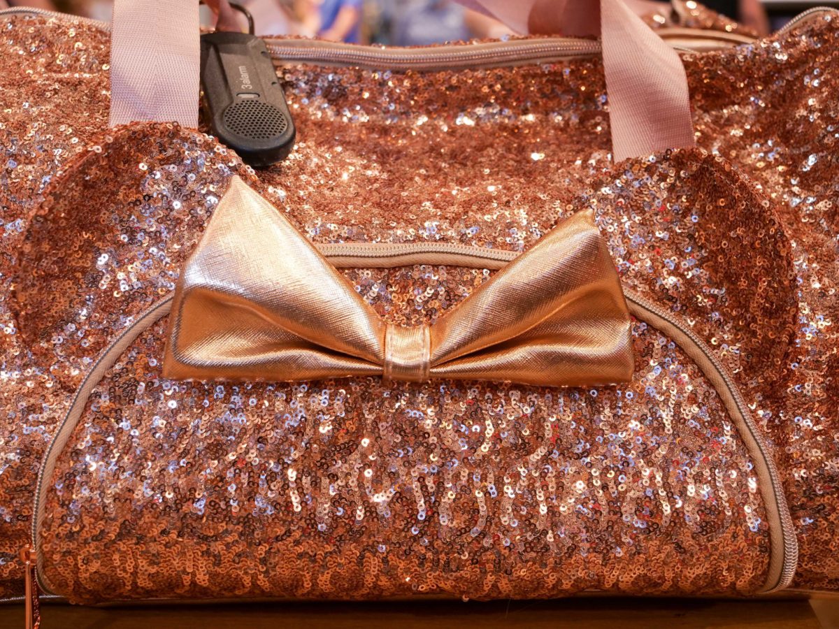 Rose gold discount minnie mouse bag