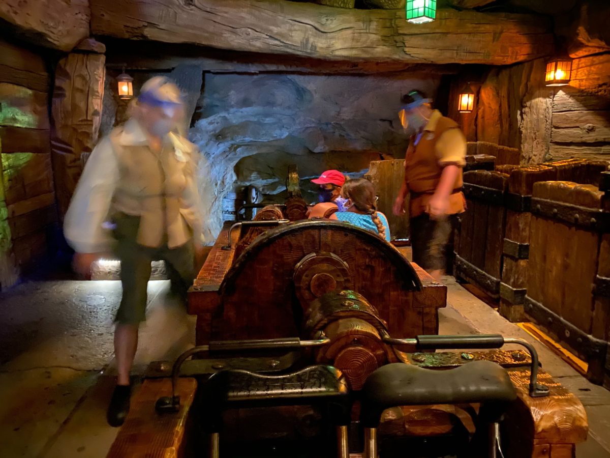 PHOTOS: Seven Dwarfs Mine Train Reopens with No Interactive Queue Elements,  New Social Distancing Dividers at the Magic Kingdom - WDW News Today