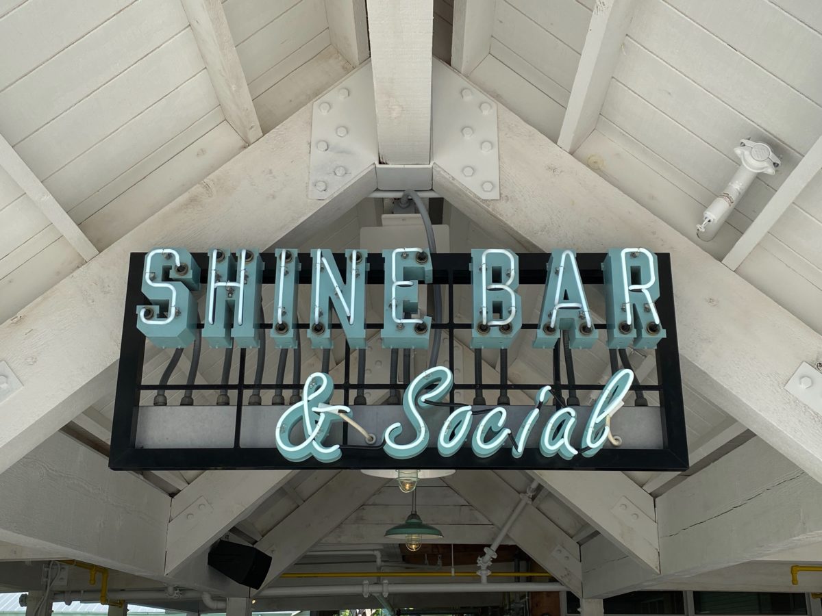 PHOTOS New Neon Sign Debuts at Chef Art Smith's "Shine Bar