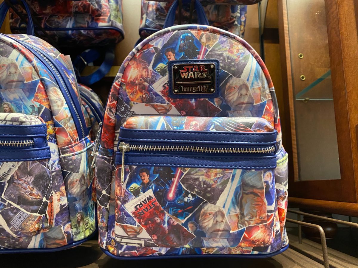 Photos New Star Wars Movie Poster Backpack By Loungefly Arrives In Walt Disney World Wdw News Today