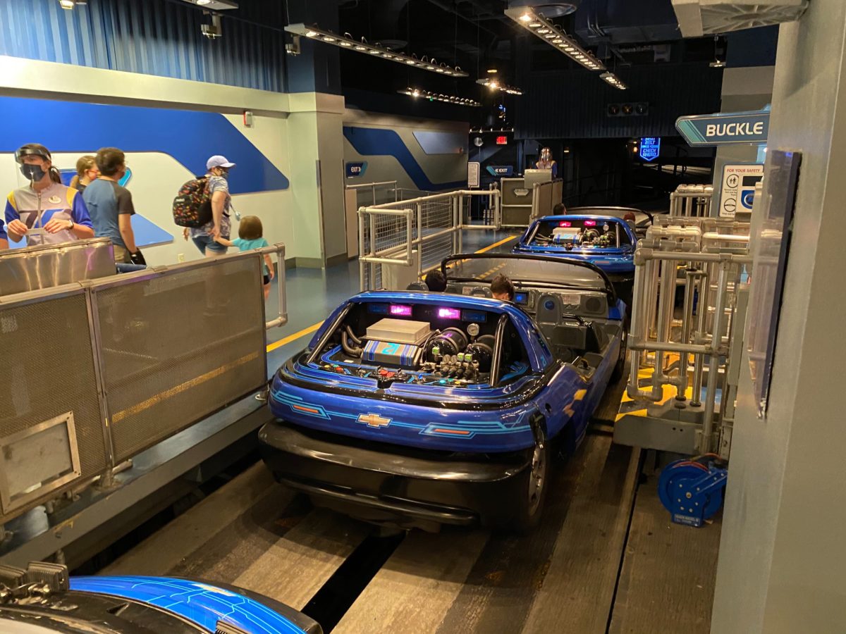 PHOTOS Test Track Reopens at EPCOT with Queue Modifications and No More Design Studio Vehicle