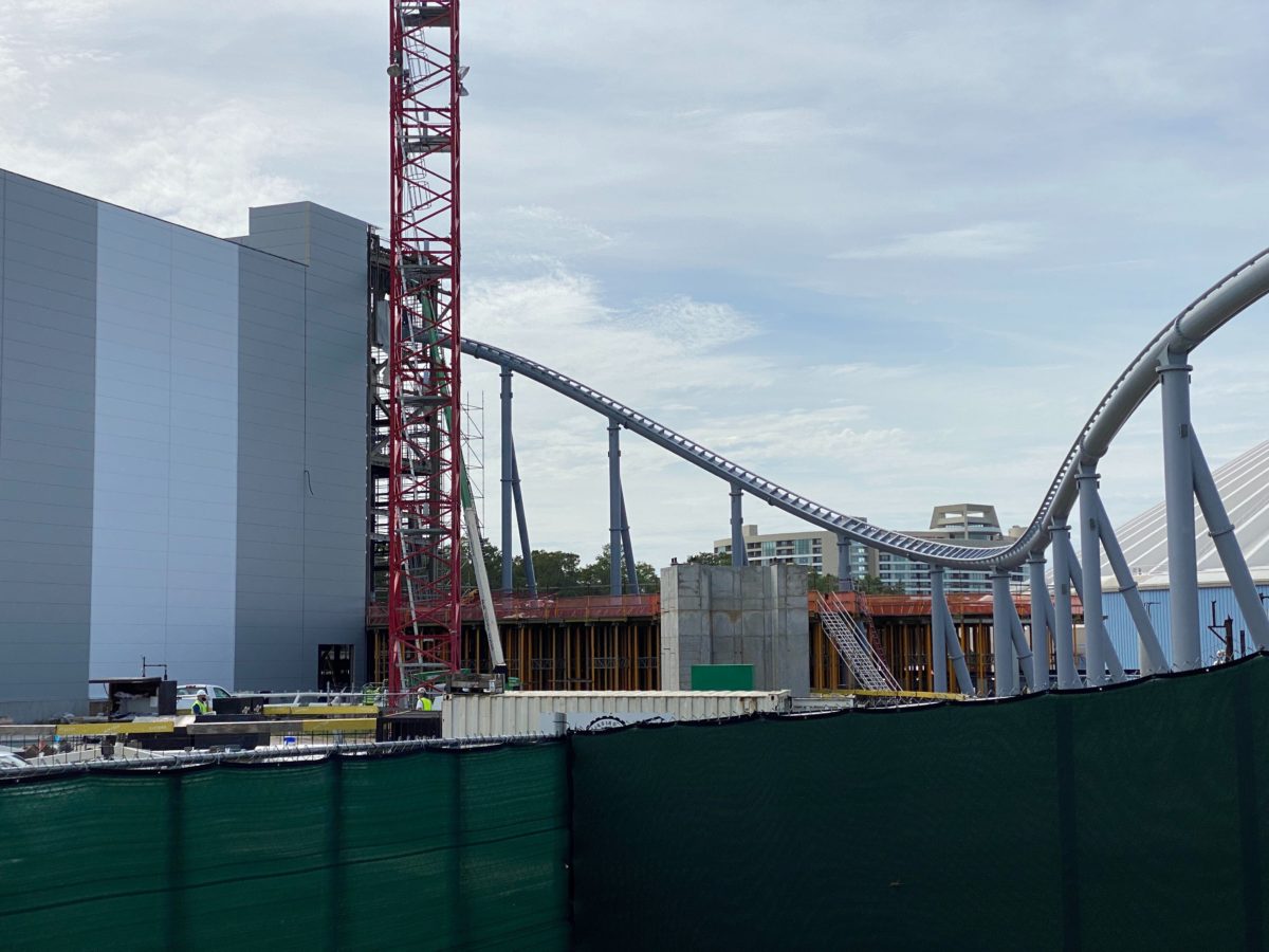 tron lightcycle run construction update magic kingdom july 28 2020 8