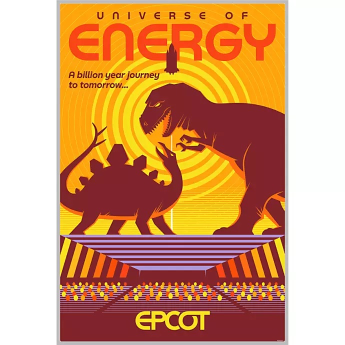 universe of energy seriagraph poster epcot series shopdisney