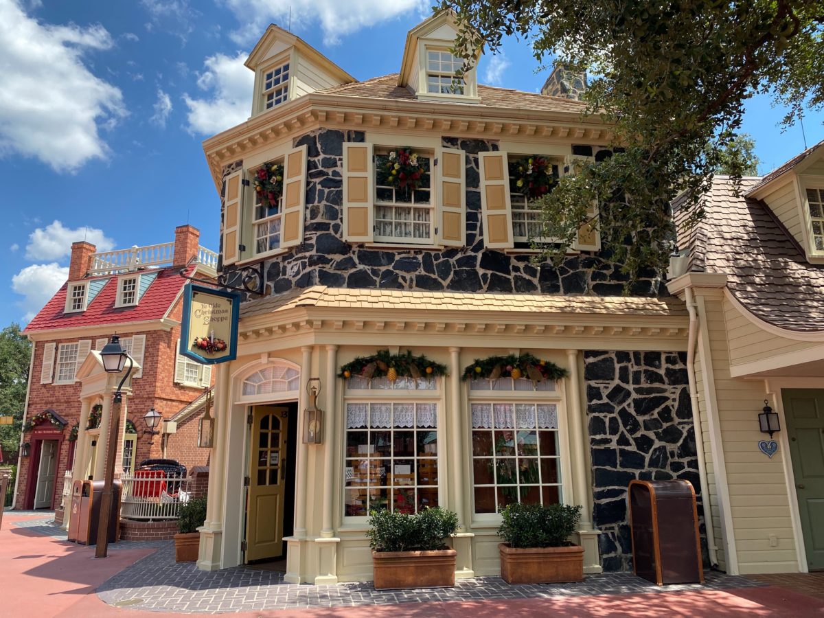 PHOTOS Ye Olde Christmas Shoppe Reopens in the Magic Kingdom with