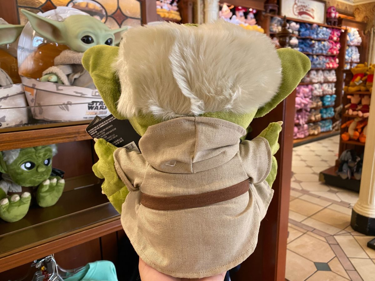 yoda big feet plush