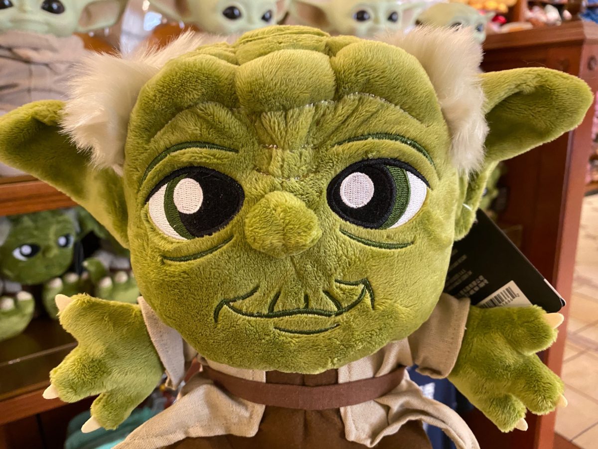 yoda big feet plush