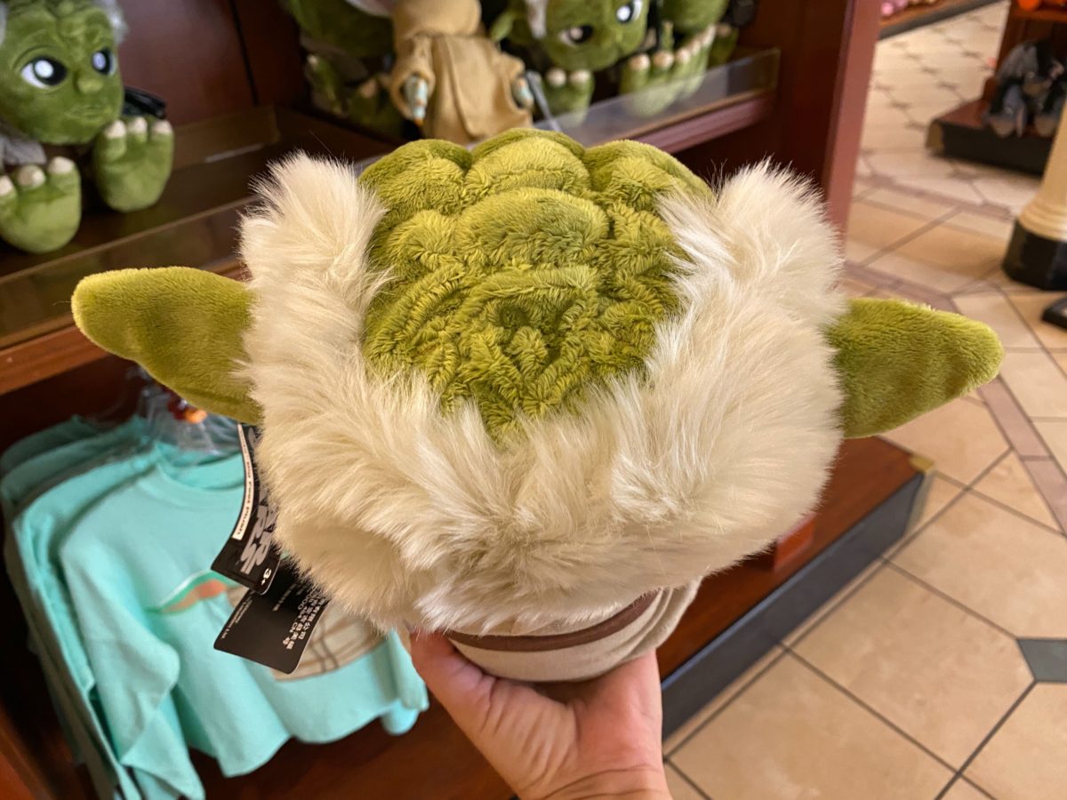 yoda big feet plush